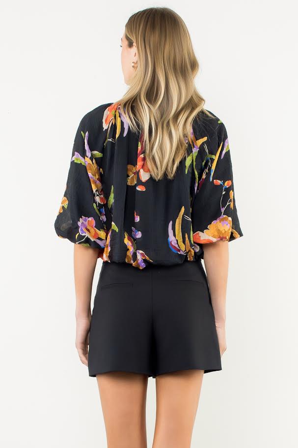 The Carli Blouse - Black