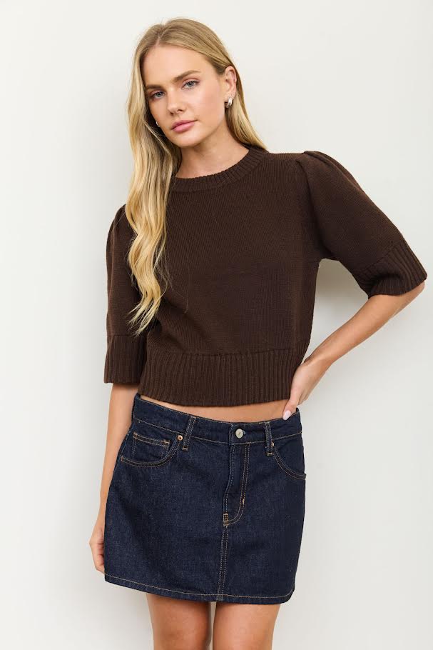 Fran Sweater - Brown