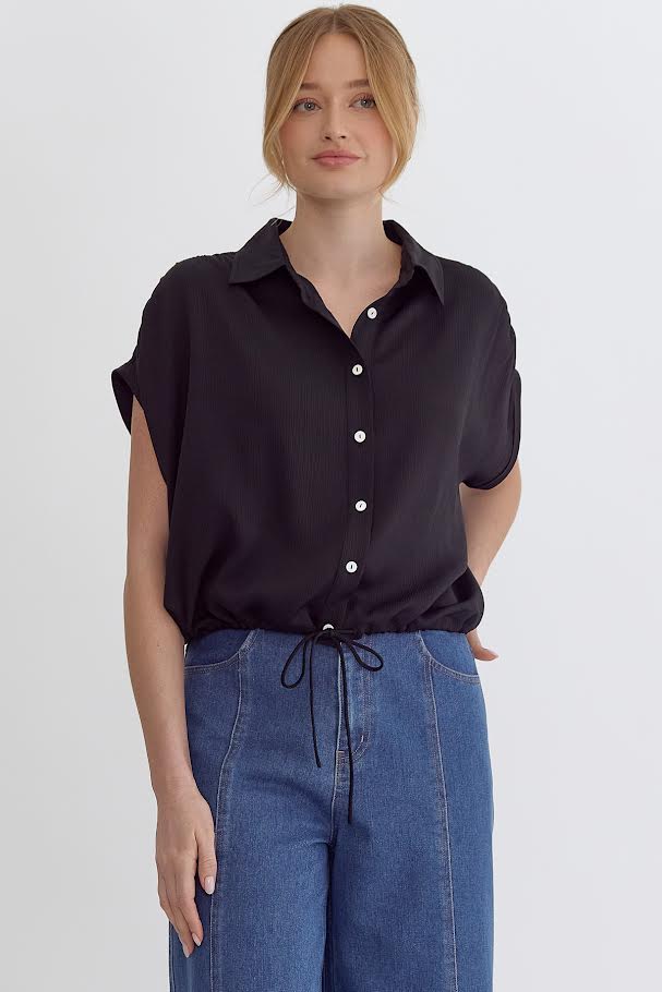 The Vivian Top - Black