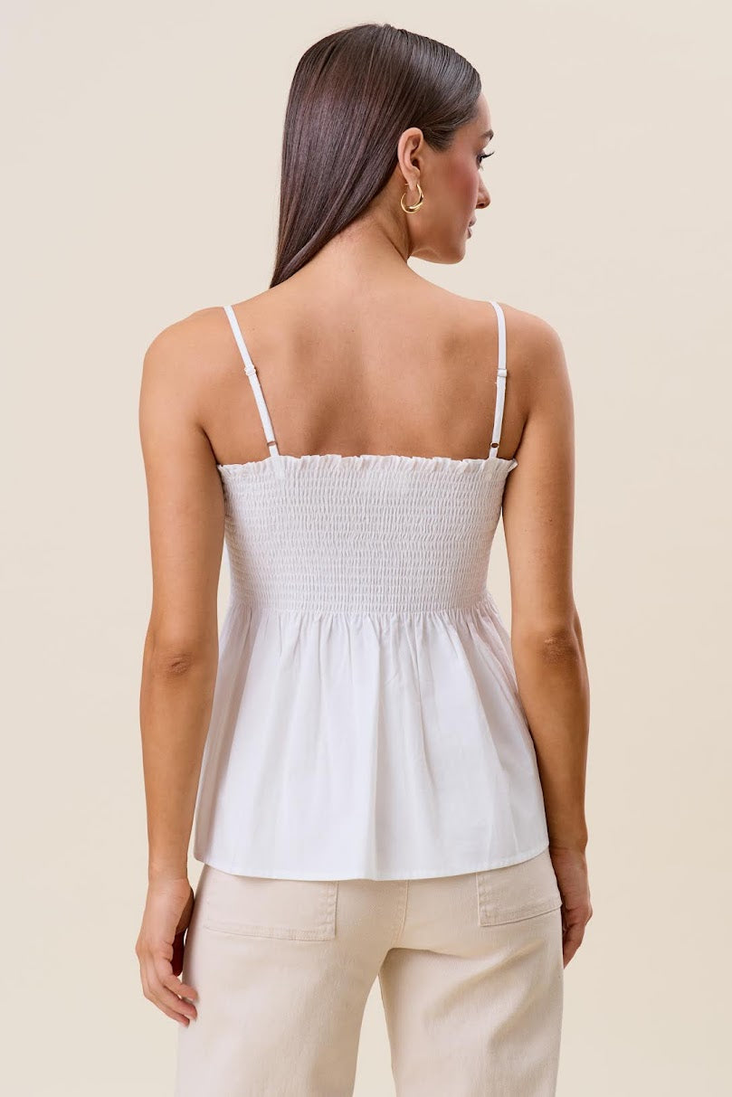 Priscilla Top - White