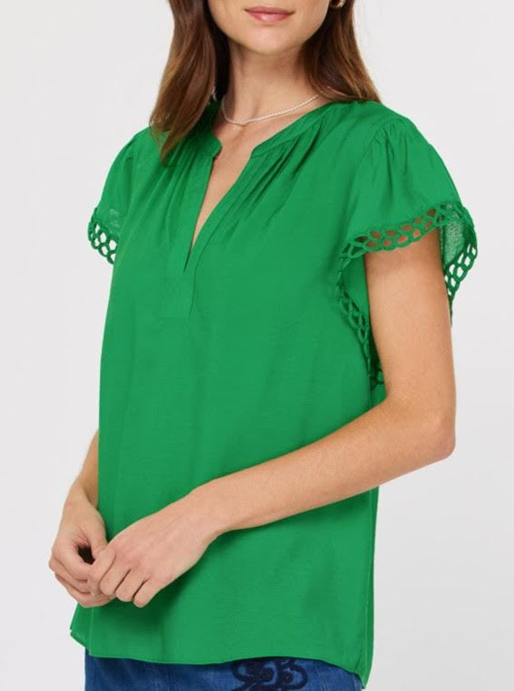 The Cindy Top - Spring Green
