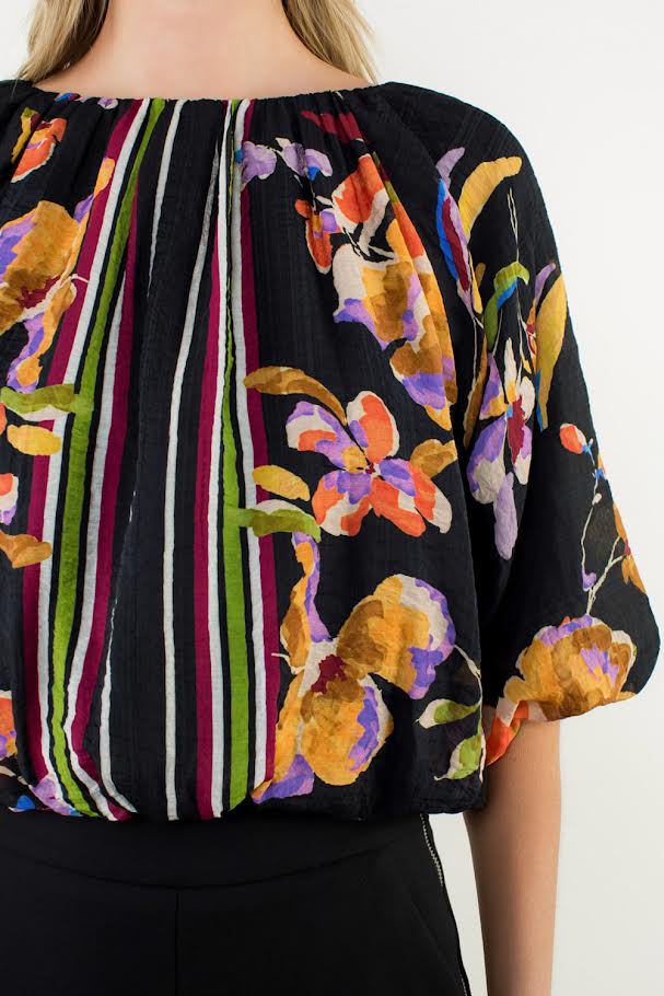 The Carli Blouse - Black