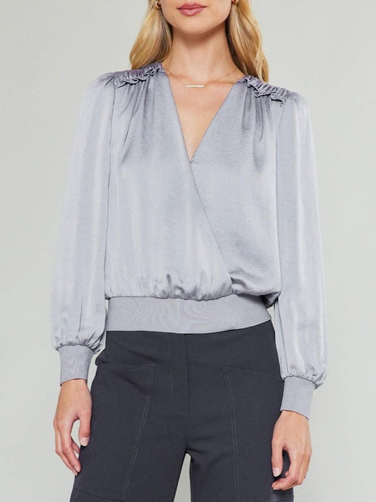 Selena Top - Silver