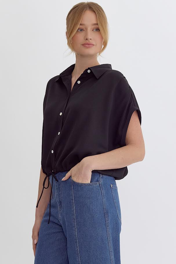 The Vivian Top - Black