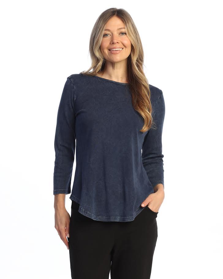 Mineral Wash Top - Denim