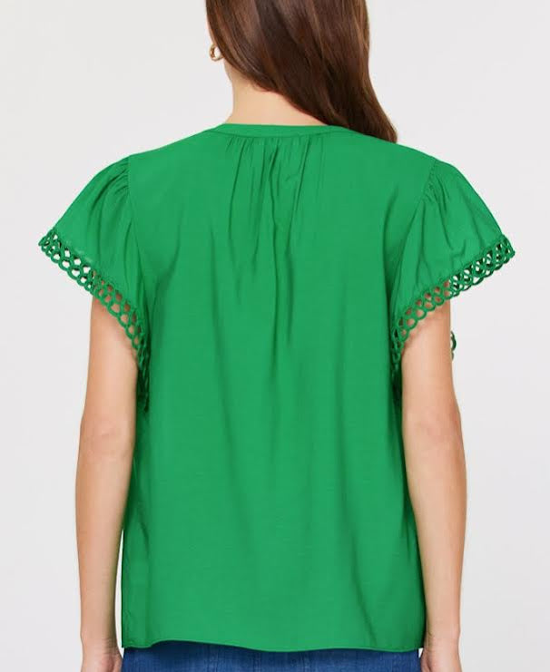 The Cindy Top - Spring Green