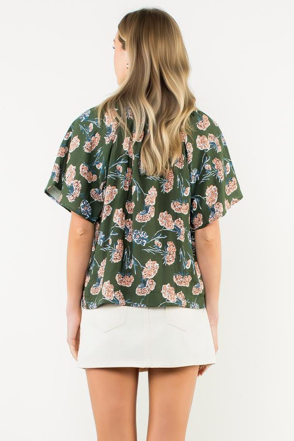 The Eustacia Top - Green