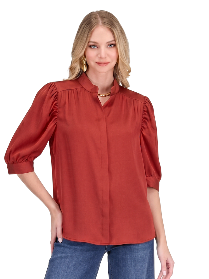 Rhea Shirt - Red