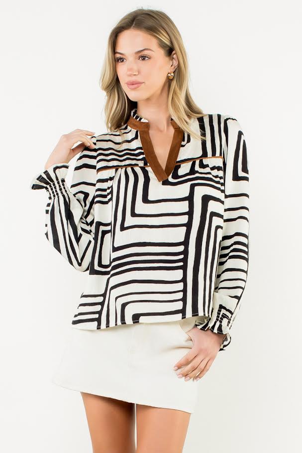 The Marisol Top - Cream