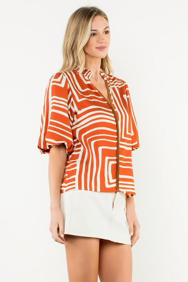The Maggie Top - Brick