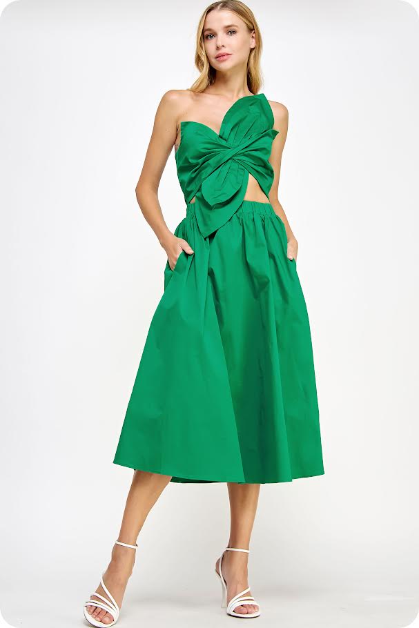 Adeline Dress - Green