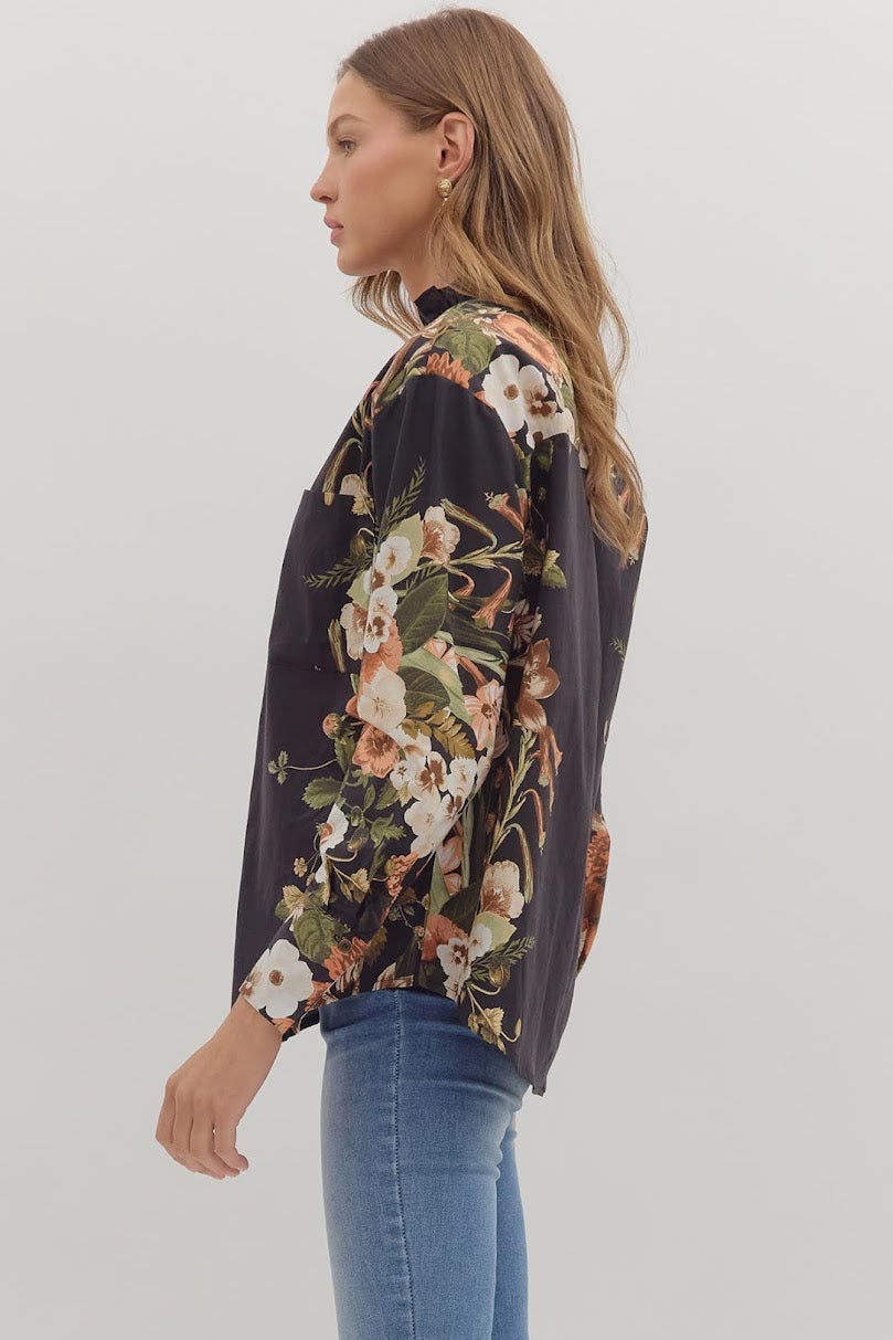 Karen Blouse - Black