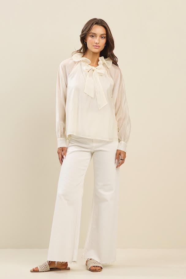 The Camilla Blouse - Cream