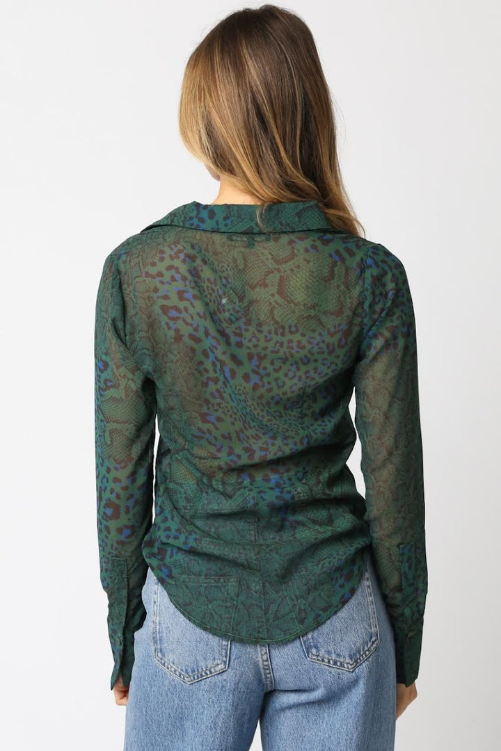 Laura Sheer - Green/Blue