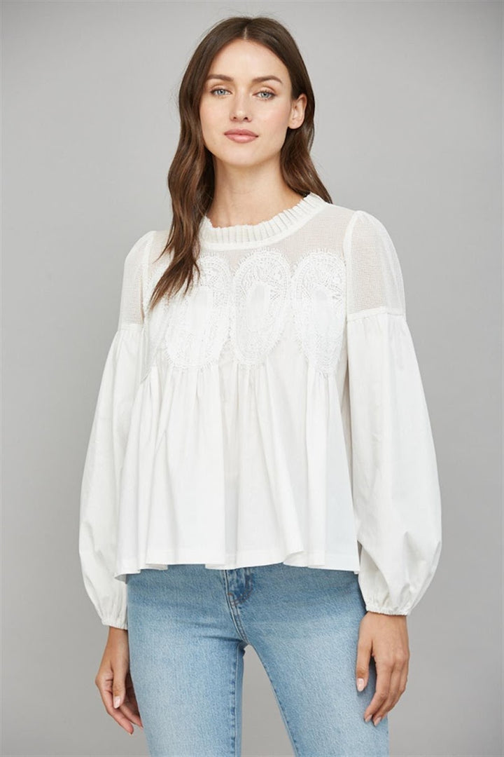 The Collins Blouse - Off White