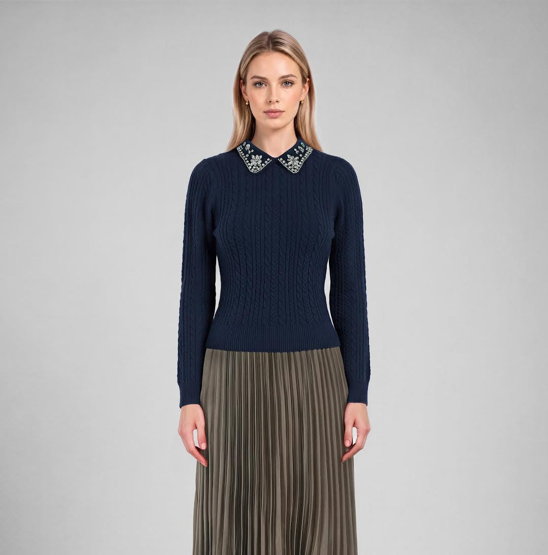 Fun Sweater - Navy