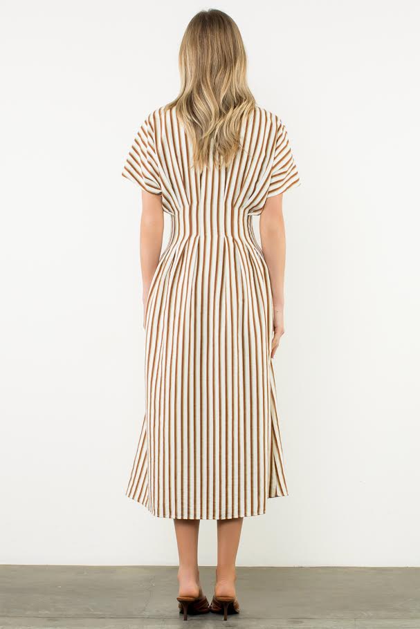 The Amber Dress - Brown