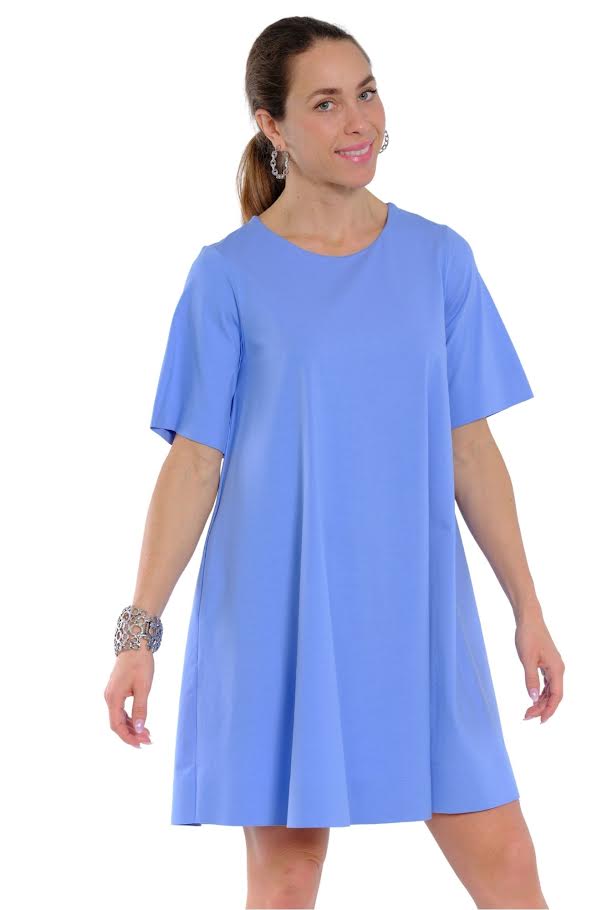 Diamond Mini Dress - Peri Blue