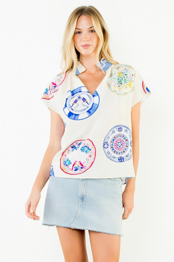 Elise Top - Cream