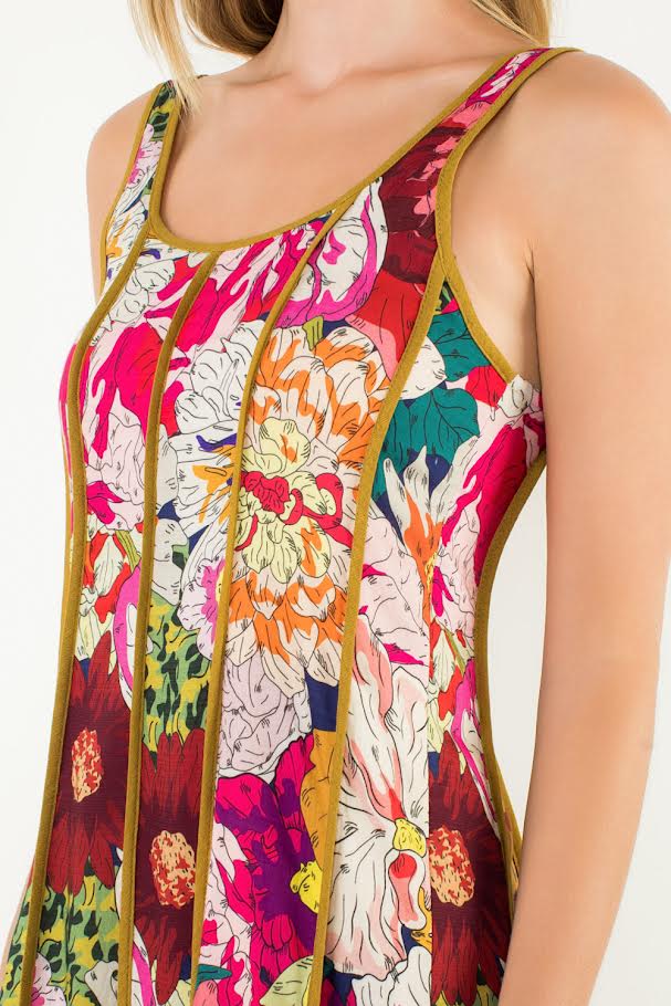 The Tasha Dress - Magenta