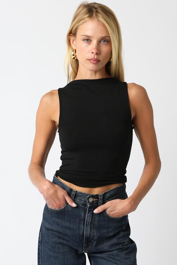 Fitted Top - Black