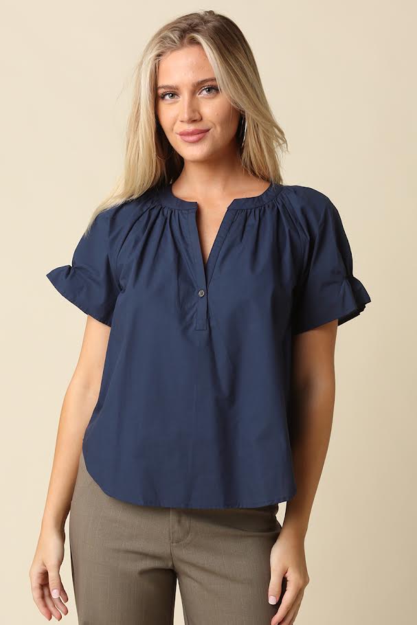 Beverly Top - Navy