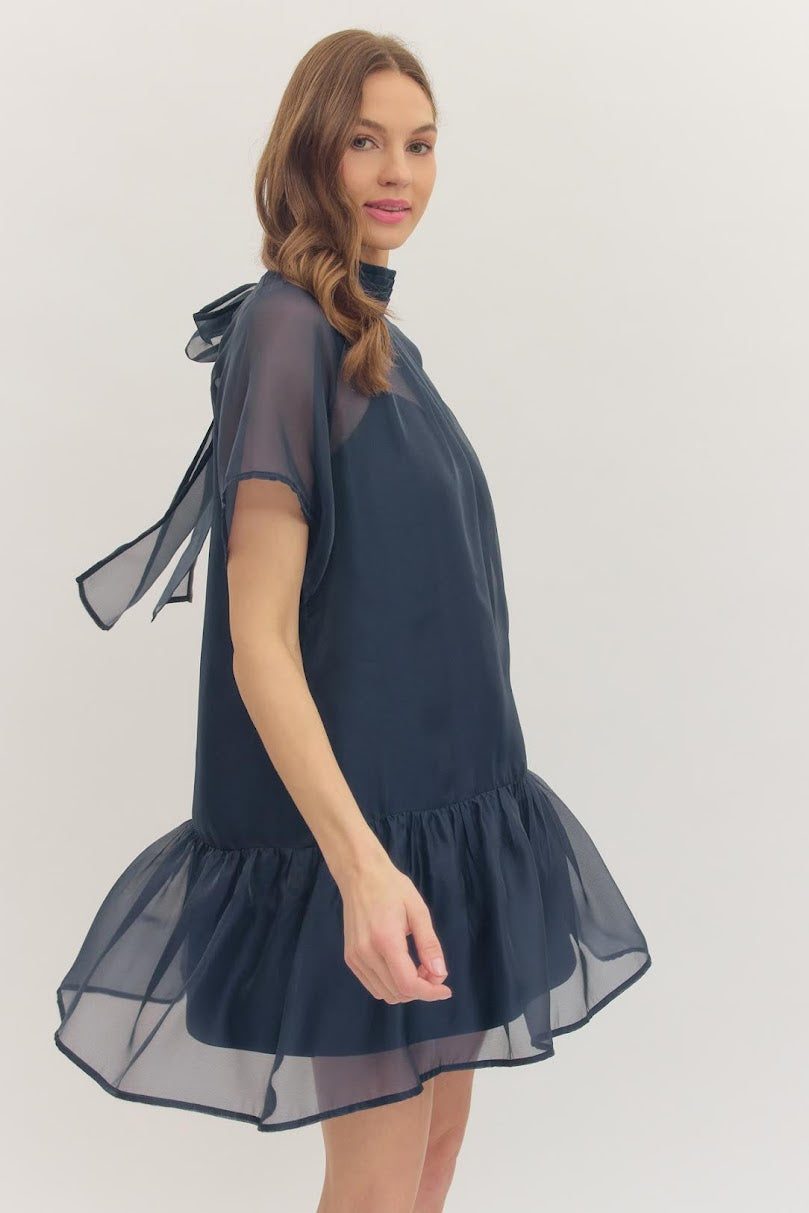 Ellie Mae Dress - Navy
