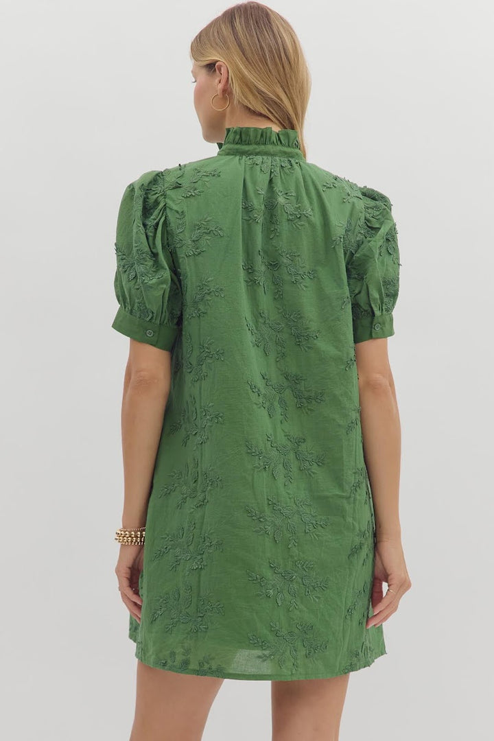 The Mila Dress - Forest