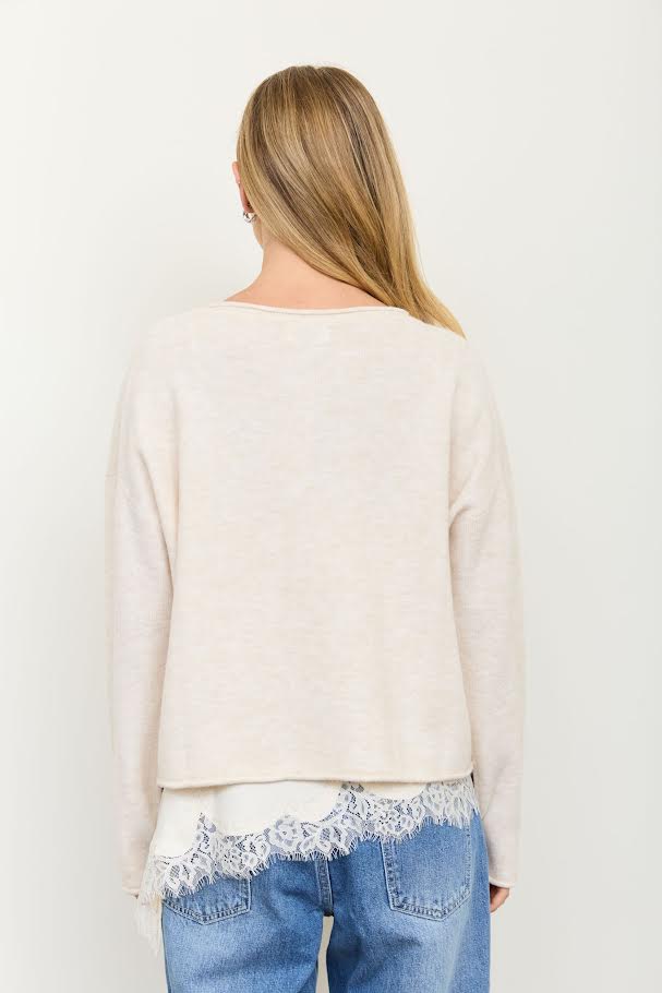 Amy Sweater - Oatmeal