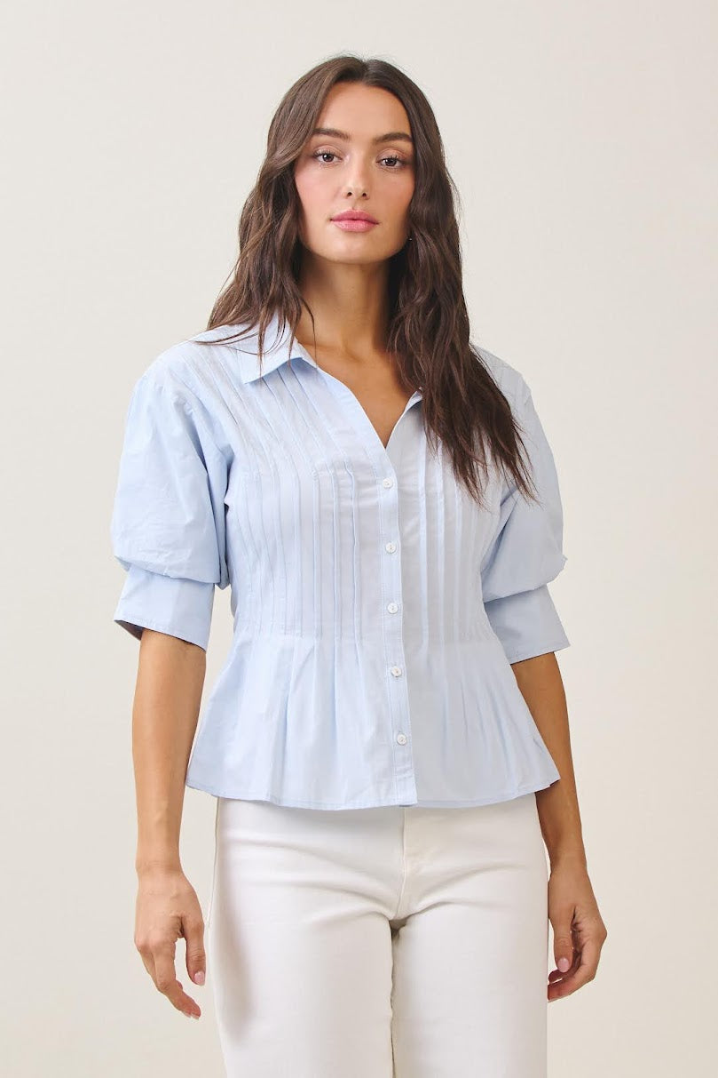 Francine Shirt - Sky