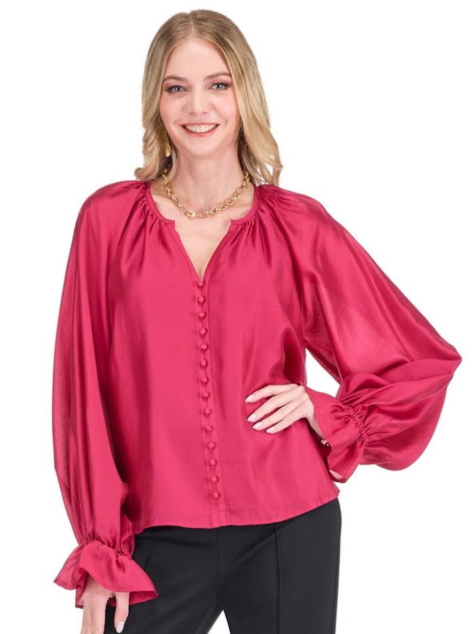 Florence Blouse - Berry