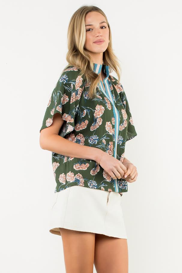 The Eustacia Top - Green