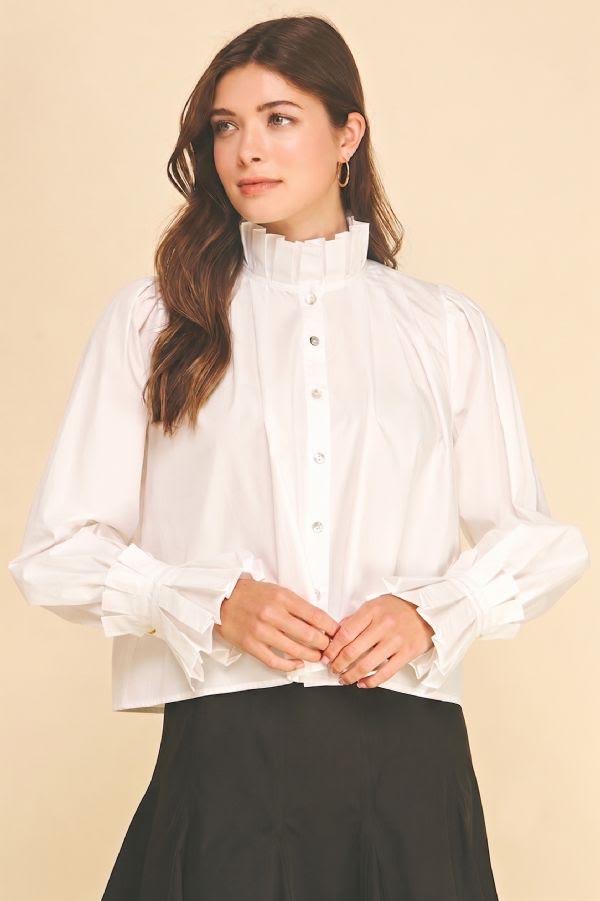 Ms. Golden Shirt - Ivory