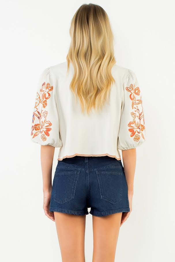 Penny Top - Cream