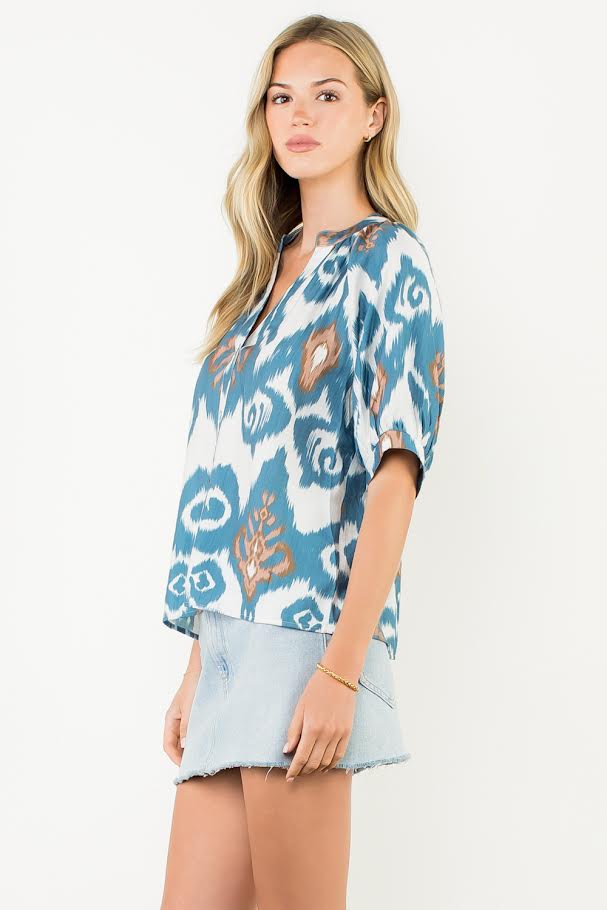 The Jessica Top - Blue