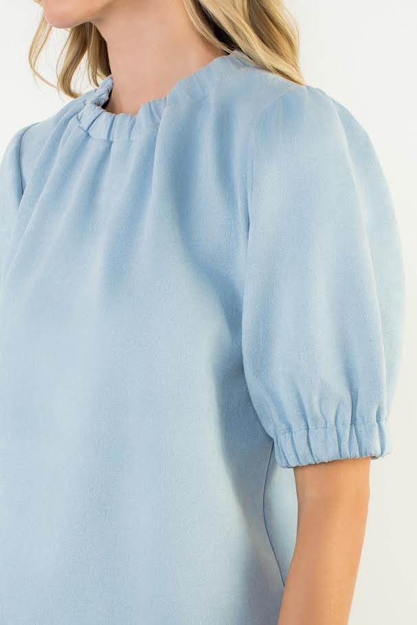 The Lola Top - Light Blue