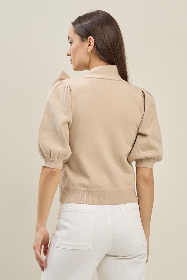 The Nina Sweater - Taupe