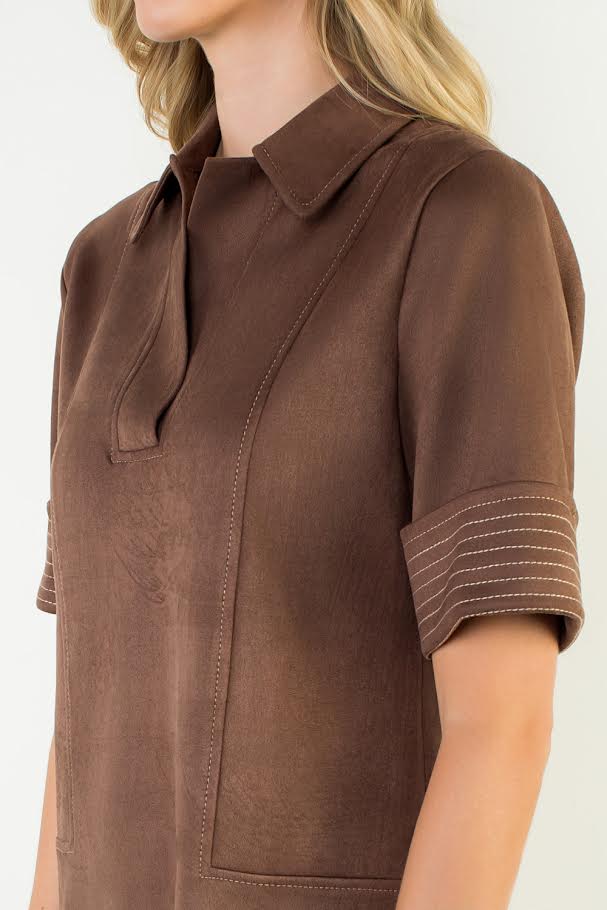 Ms. Tami Dress - Chocolate