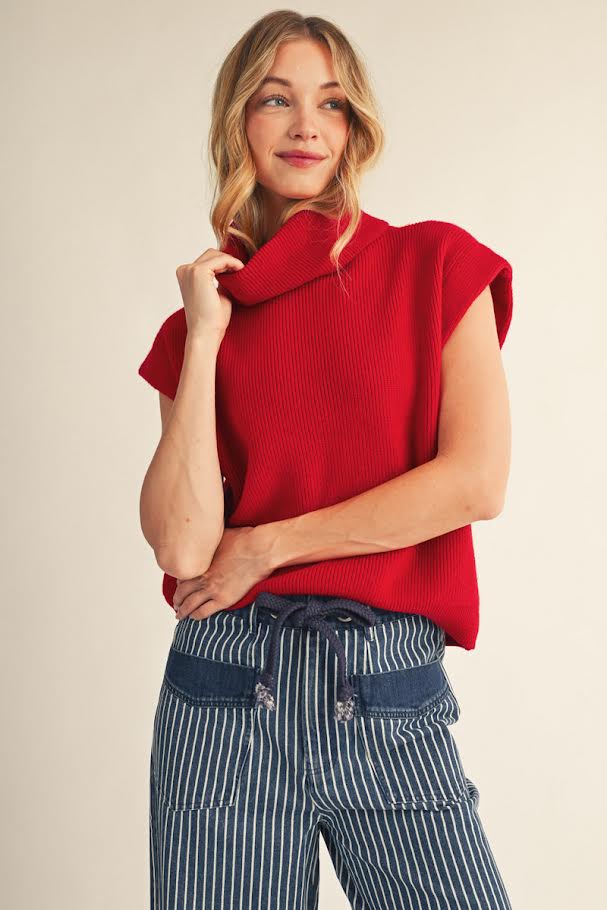 Lisa Sweater - Red
