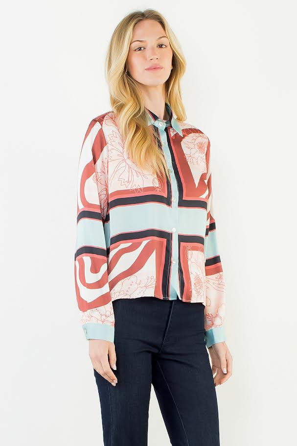 Ashleigh Top - Pink