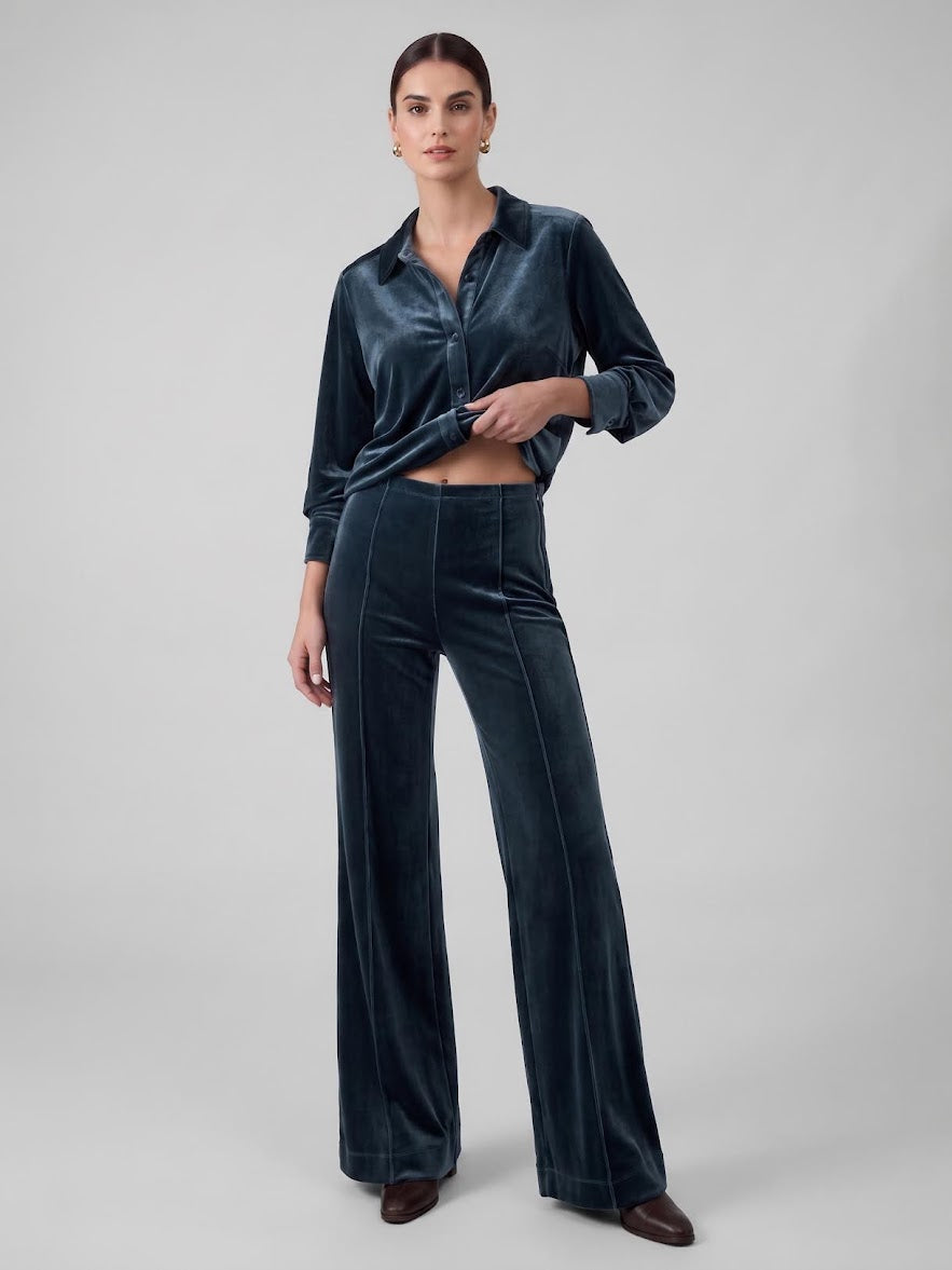 Fabulous Pant Set - Dark Slate Blue