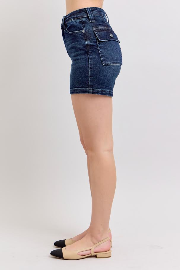 The Classic Denim Shorts - Medium Blue