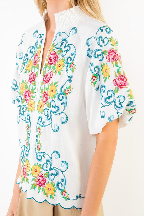 Sweet & Simple Top - Cream