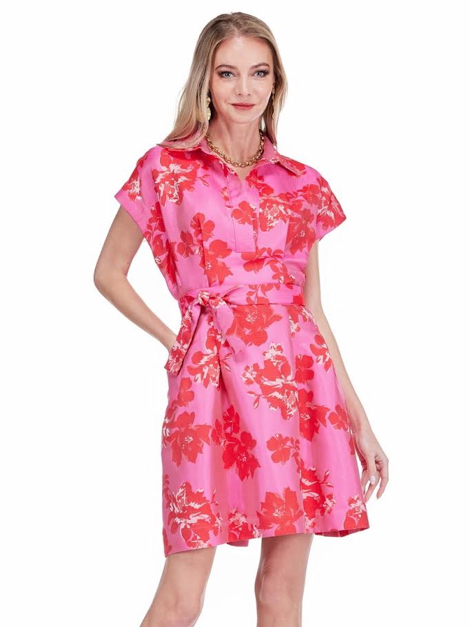 Corrine Brocade Dress - Romance Brocade