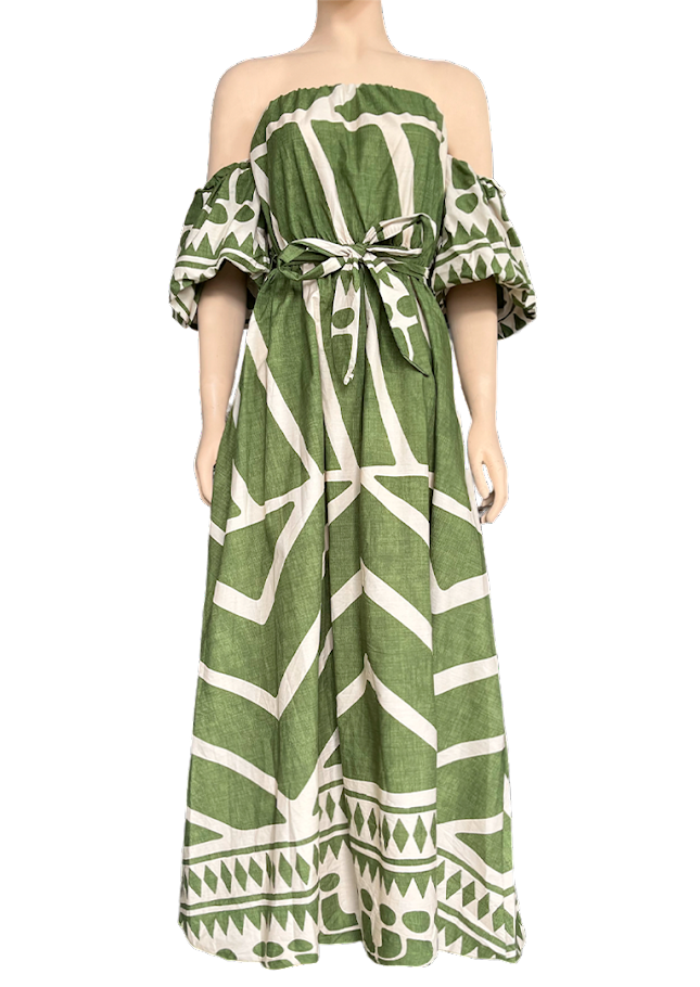 Genoveva Dress - Green