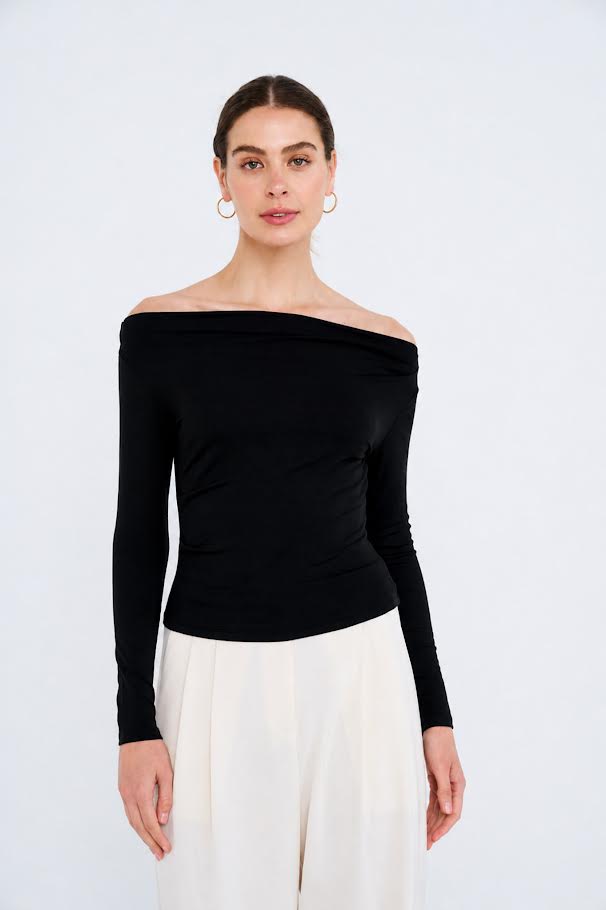 Brooke Knit Top - Black