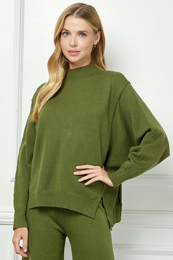 Sweater Set - Olive