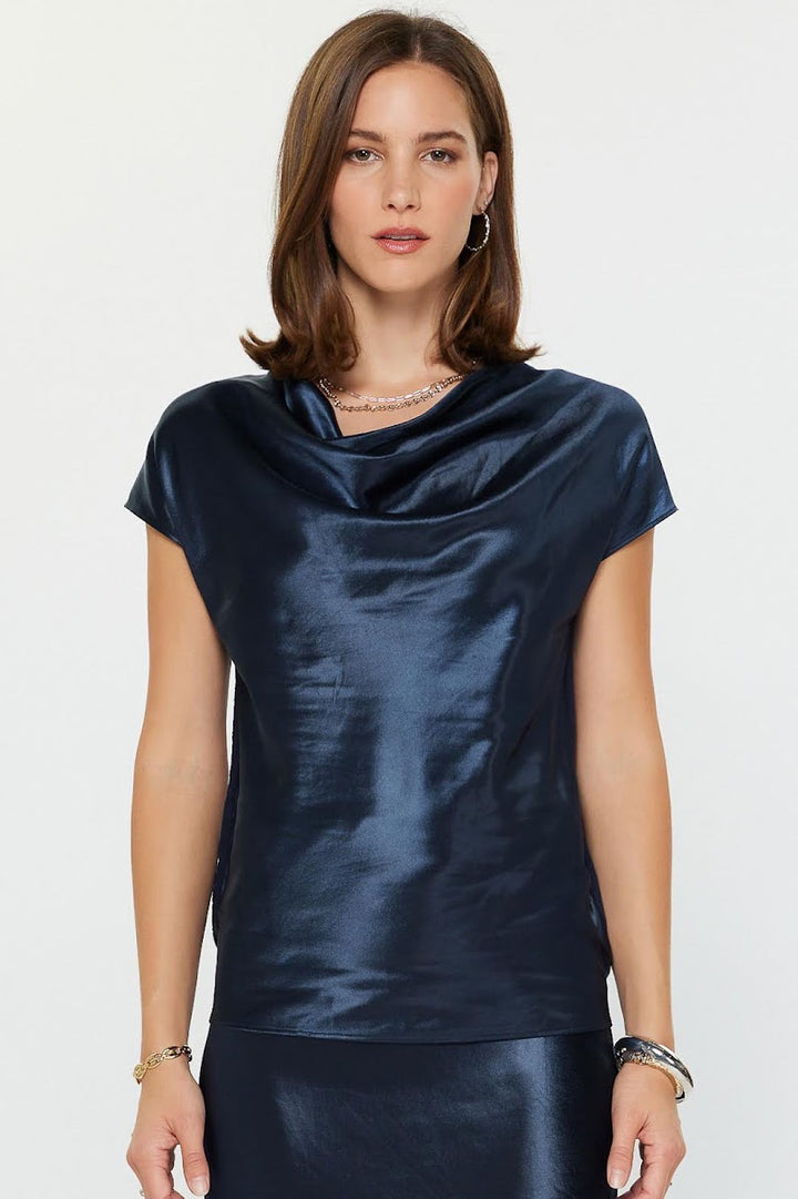 Stunning Skirt Set - Navy