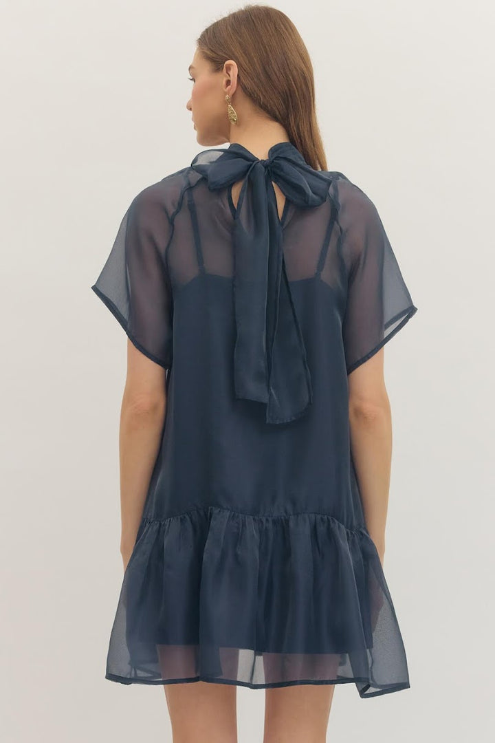 Ellie Mae Dress - Navy