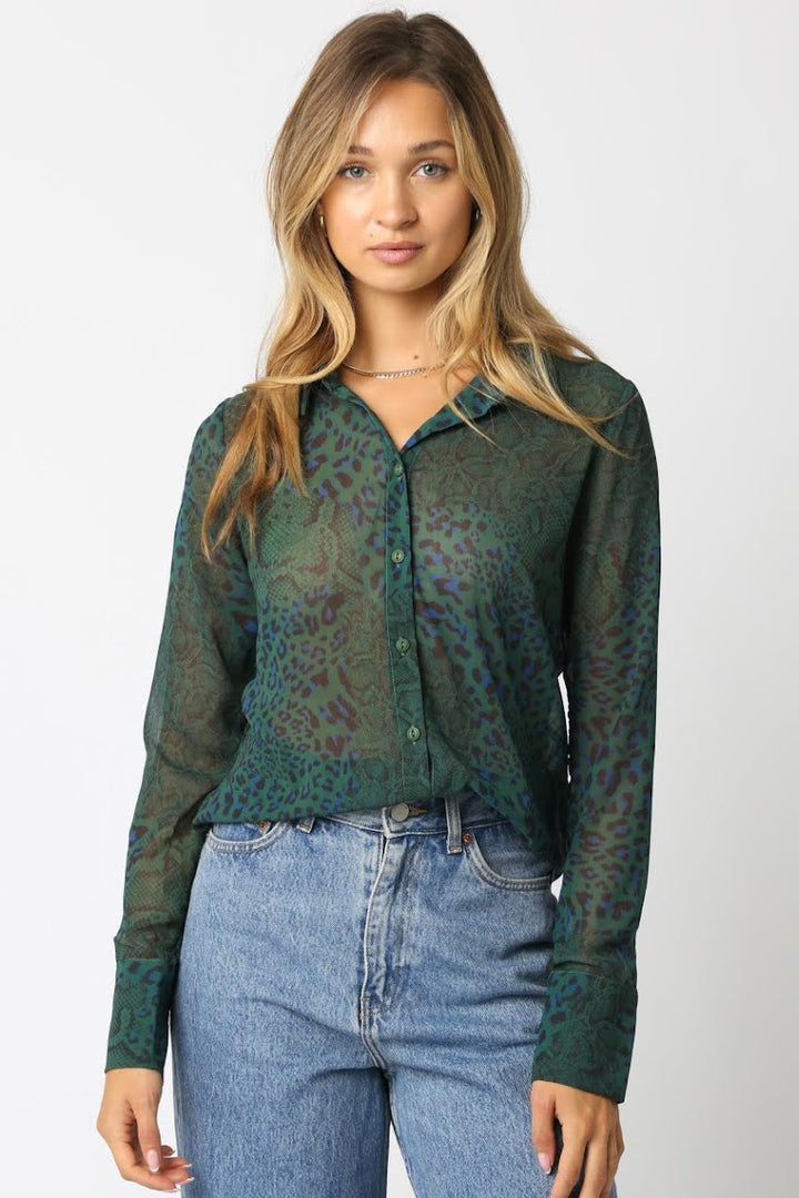 Laura Sheer - Green/Blue